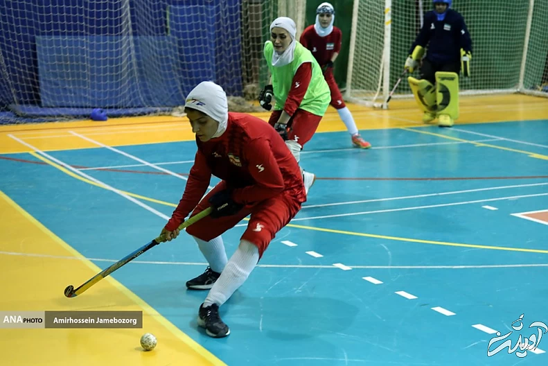 (تصاویر) تمرین تیم ملی هاکی بانوان